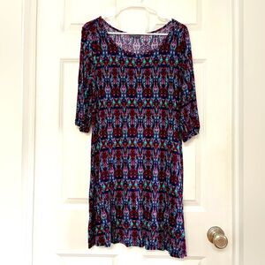 Colorful Patterned Dress